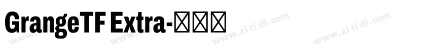 GrangeTF Extra字体转换